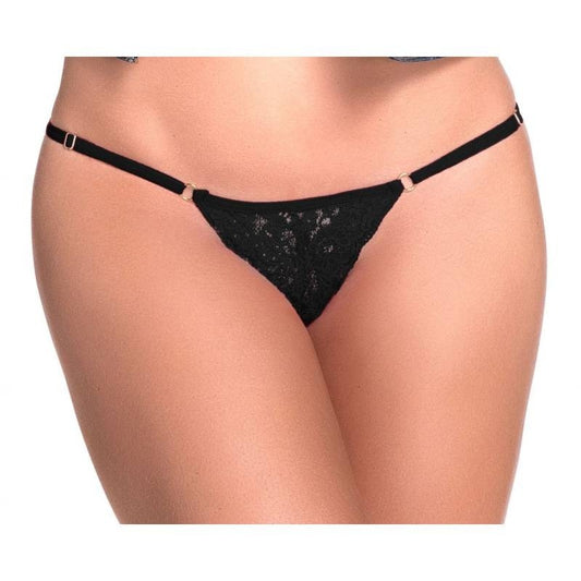 Lace Keyhole Pantie Panties Black by Mapale - G-Strings, Panties and Shorts