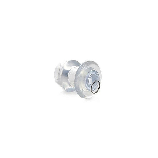 Master Series Ass Bung Clear Hollow Anal Dilator 3 Inch Medium - Butt Plugs