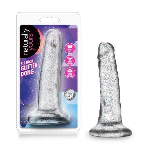 Naturally Yours Glitter Dong by Blush Novelties - Realistic Dildos
