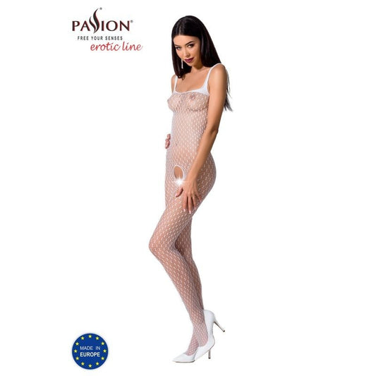Stylish Fine Mesh Bodystocking BS071 by Passion Lingerie - Body Stockings