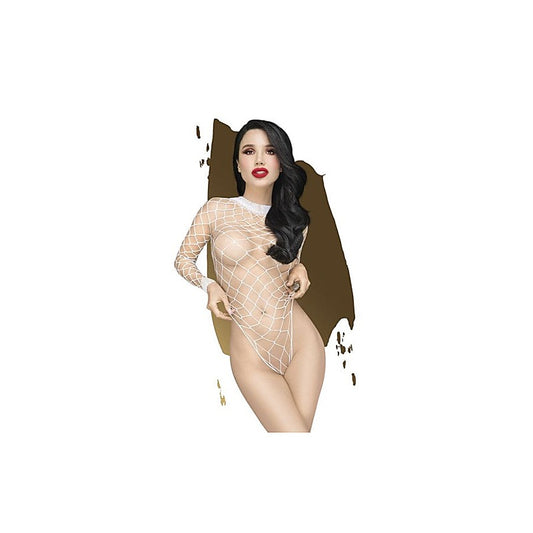 Penthouse Lingerie Scandalous Womens Teddy White - Teddies and Bodysuits