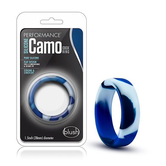 Performance Silicone Camo Cock Ring Camoflauge - Stretchy Cock Rings