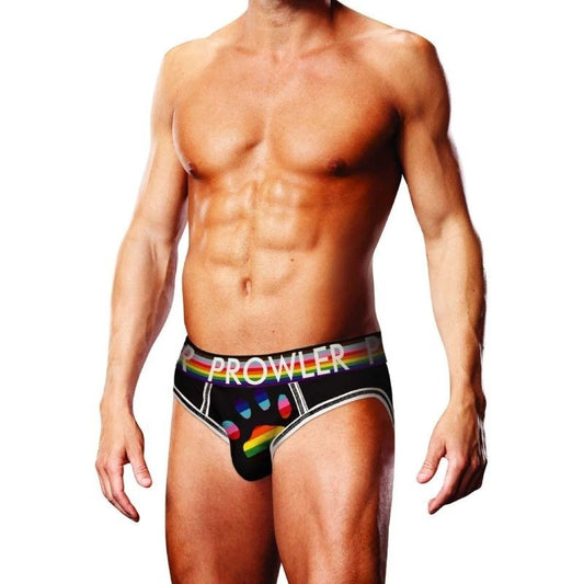 Oversized Paw Open Back Mens Brief by Prowler - Mens Briefs And Boxers