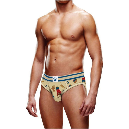 Lumberbear Open Back Mens Brief by Prowler - Mens Briefs And Boxers
