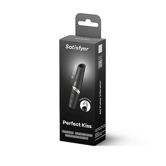 Perfect Kiss Mini Air Wave Clitoral Massager by Satisfyer - Clit Ticklers and Pulsators