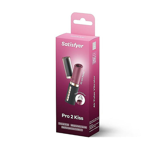 Pro 2 Kiss Usb Rechargeable Clitoral Massager By Satisfyer - Clit Ticklers and Pulsators