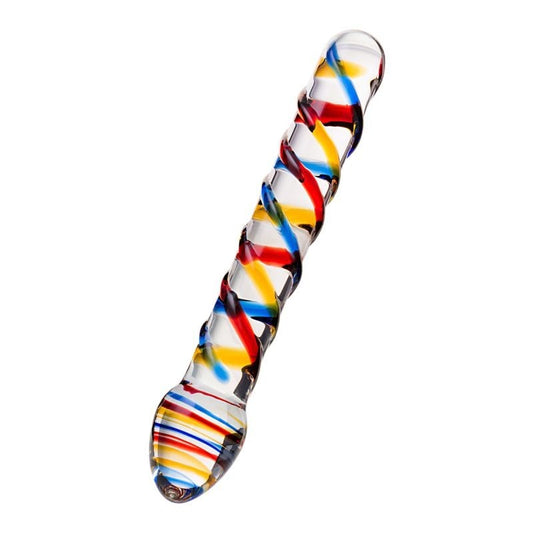 Sexus Glass Dildo Tropicana by ToyFa - Glass Sex Toys