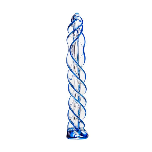 Sexus Glass Dildo Helix by ToyFa - Glass Sex Toys