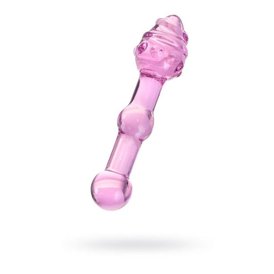 Sexus Glass Dildo Pink by ToyFa - Glass Sex Toys
