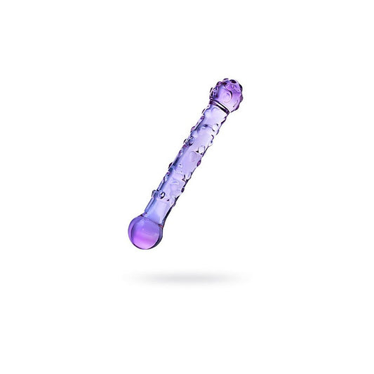 Sexus Dual Ender Glass Dildo Duo 19.6cm Pink - Glass Sex Toys