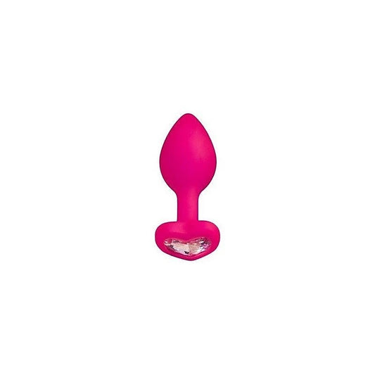 ToDo Diamond Heart Silicone Anal Plug - Butt Plugs