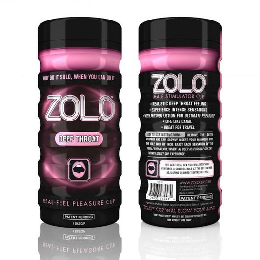 Zolo Deep Throat Cup Masturbator by Xgen Products - Masturbators and Strokers