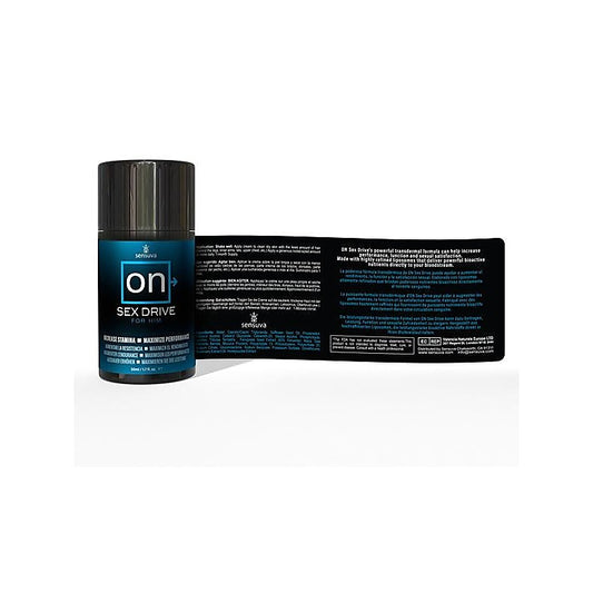 Sensuva On Sex Drive Performance Maximizer Gel For Him 50ml - Delay and Excite Sprays