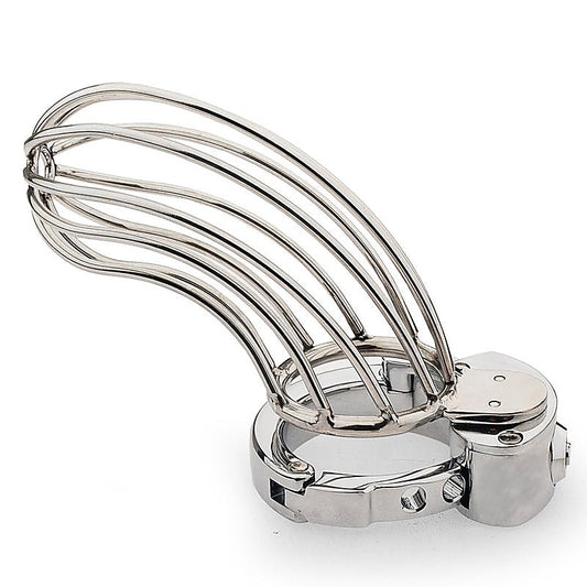 BDStyle Bird Cage Male Chastity Device With Adjustable Ring - Male Chastity
