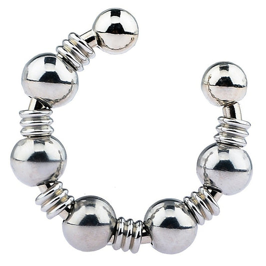 BDStyle Open Type Male Steel Cock Ring - Steel Cock Rings
