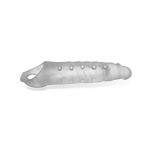 OxBalls Snake Deep Reacher Male Cocksheath Clear Ice - Penis Sleeves and Extenders