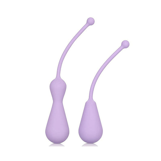 Dr Laura Berman Silicone Weighted Kegel Exercisers Set - Love Eggs and Kegel Exercisers