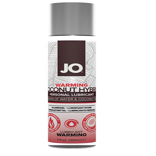 System JO Silicone Free Hybrid Warming Lubricant With Coconut 30ml - Massage Oils and Lubricants