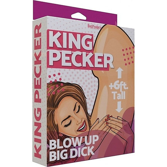 Hott Products King Pecker Penis Shape Inflatable Doll - Party Gifts and Novelties