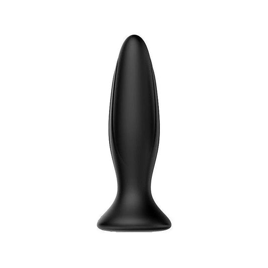 Mr Play 12 Function Vibrating Anal Plug Black - Butt Plugs