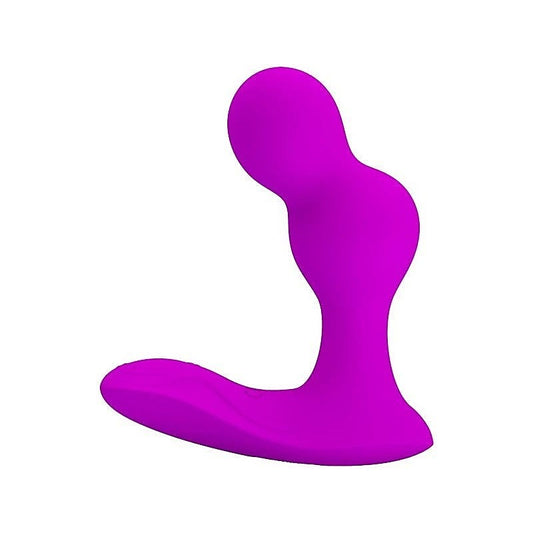 Pretty Love Terrance Flexible Remote Controlled Anal Vibrator Massager Purple - Anal Vibrators