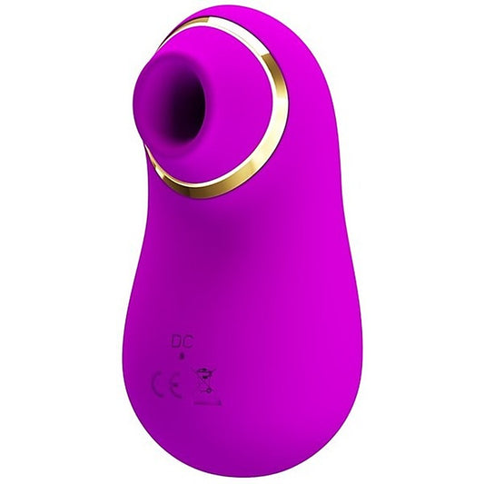 Pretty Love Rechargeable Emily Clitoris Suction Stimulator Purple - Clit Ticklers and Pulsators