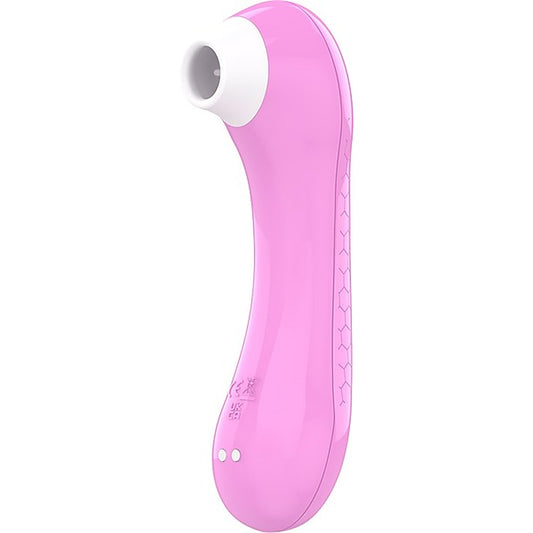 Pretty Love Rechargeable Sucking Emerald Clitoral Massager Light Pink - Clit Ticklers and Pulsators