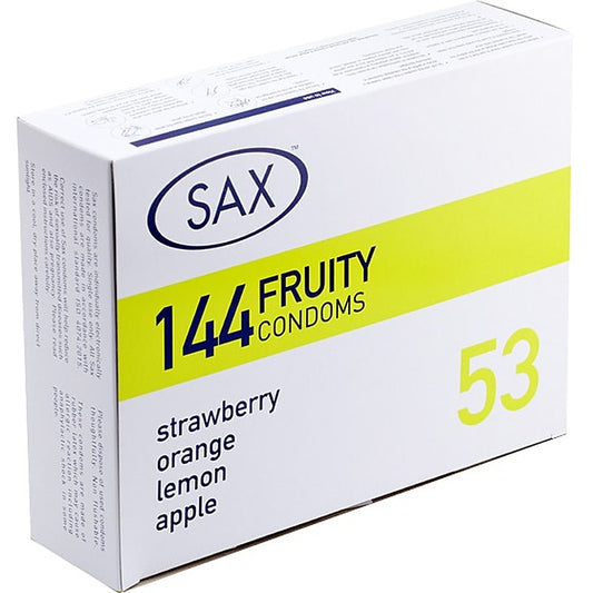 Sax Fruity Condoms 144 Pack - Condoms