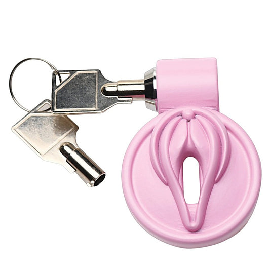Pussification Vulva Chastity Cage by XR Brands - Male Chastity