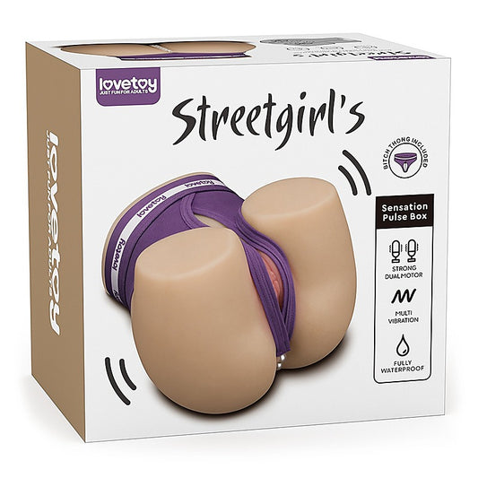 Streetgirls Dual Motor Automatic Pulse Masturbator Pussy - Realistic Butts And Vaginas