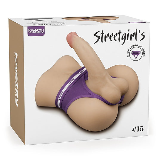 Streetgirls #15 Steven Realistic Male Butt By Lovetoy - Masturbators and Strokers