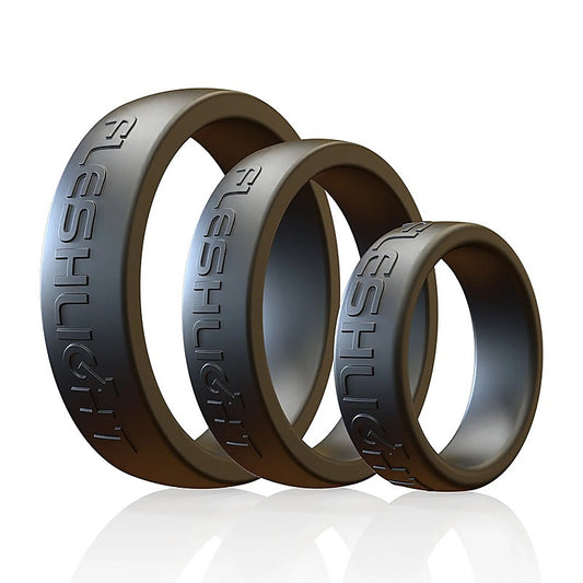 Fleshlight FleshBands 3 Pack Super Stretchy Cock Ring - Cock Ring Sets