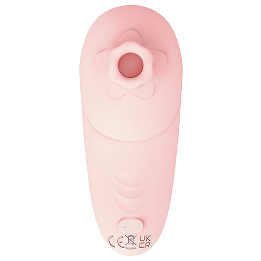 La Viva Hummingbird Tapping and Vibrating Clitoral Massager Pink - Clit Ticklers and Pulsators