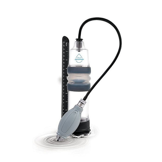 Zolo Aquapump Compact Water Male Penis Pump Clear - Penis Pumps And Stretchers