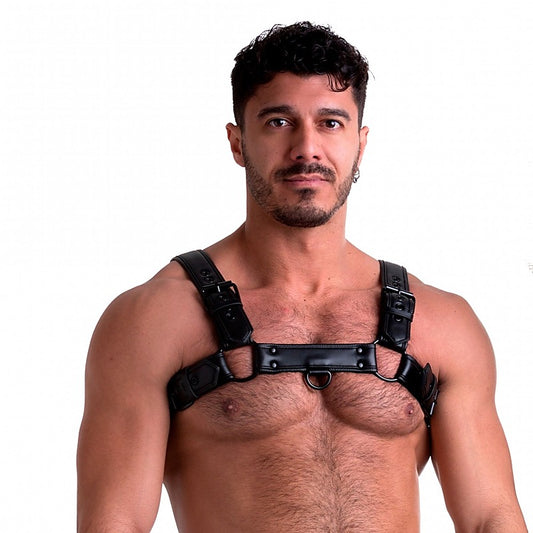Vegan Bulldog BDSM Play Harness by Sport Fucker - Cuffs And Restraints