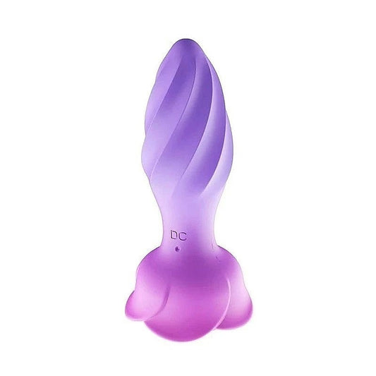 Adam & Eve Rotating & Vibrating ROSE Anal PLUG Pink - Butt Plugs