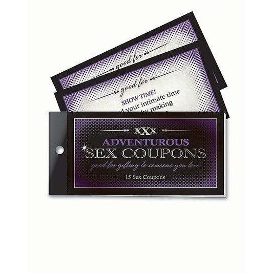 Little Genie Adventurous Sex Coupon 15 Piece - Sex Games, Coupons and Tricks