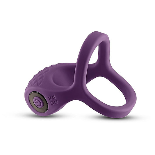 NS Novelties INYA Valiant Vibrating Cock Ring Berry - Vibrating Cock Rings