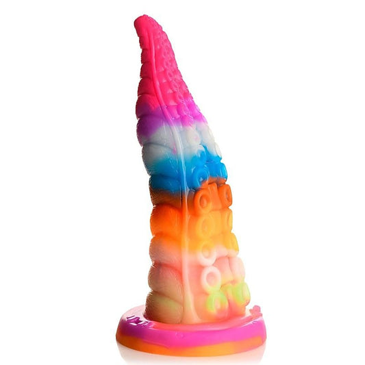 Luminoctopus GITD Tentacle Fantasy Dildo by XR Brands - Realistic Dildos