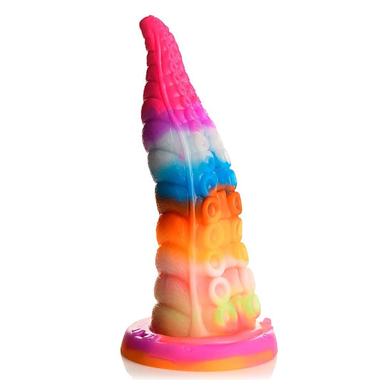 Luminoctopus GITD Tentacle Fantasy Dildo by XR Brands - Realistic Dildos