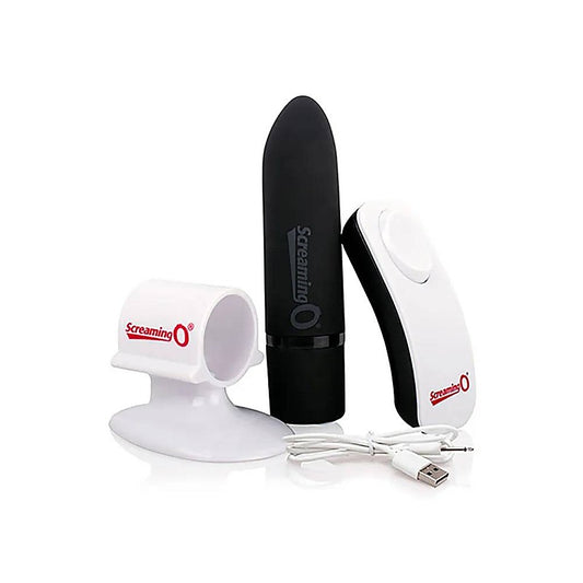 Screaming O Charged Positive Remote Control Vibrator - Remote Control Vibrators