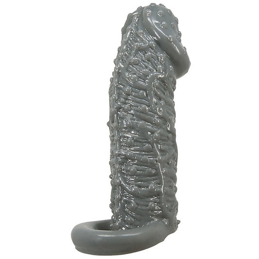 Pretty Love Realistic Male Penis Sleeve Black - Penis Sleeves and Extenders