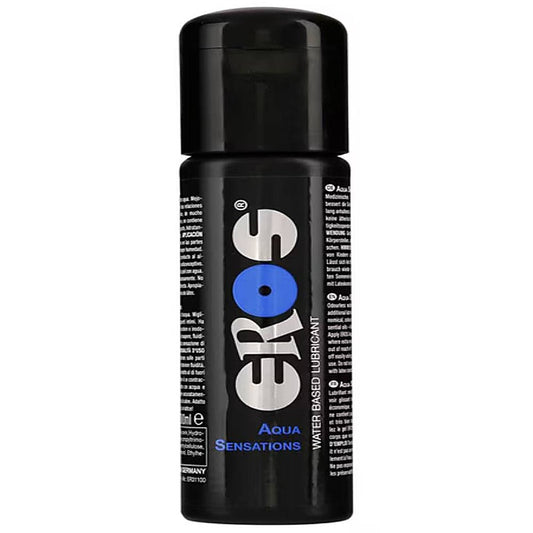 EROS Aqua Sensations Water Based Lubricant by Megasol - Water Based Lubes