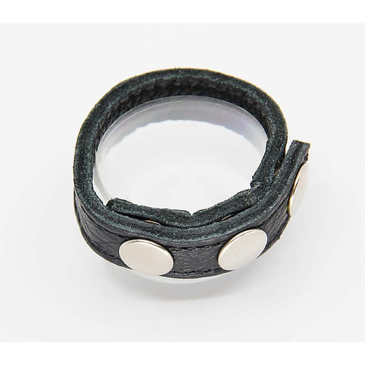 Love In Leather Adjustable amd Quick Release Cock Band - Cock Rings