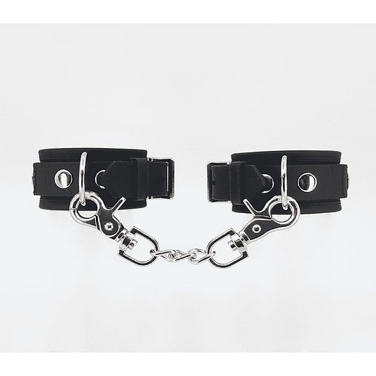 Love In Leather Heavyweight Silicone Wrist Cuffs