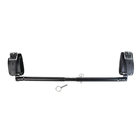 Love In Leather Adjustable Spreader Bar with Cuffs