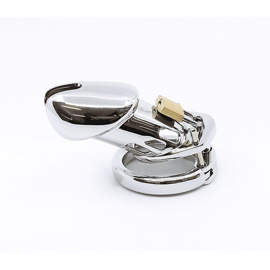 Love In Leather Moulded Shaft Male Chastity Cage - Male Chastity