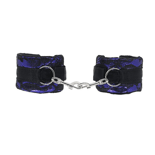 Berlin Baby Satin and Lace Bondage Wrist Cuffs - Cuffs And Restraints