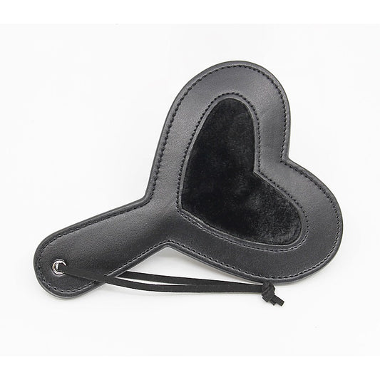 Berlin Baby Heart Shaped Vegan Leather Paddle - Paddles And Slappers
