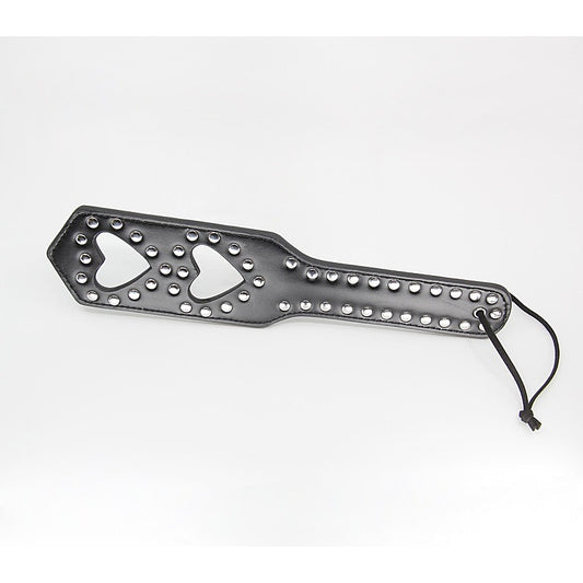 Berlin Baby Silver Studded Detail Heart Paddle
